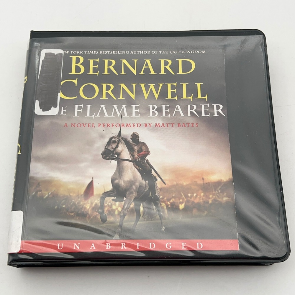Bernard Cornwell The Flame Bearer Audiobook‎ CD Unabridged Saxon Tales 9 Discs